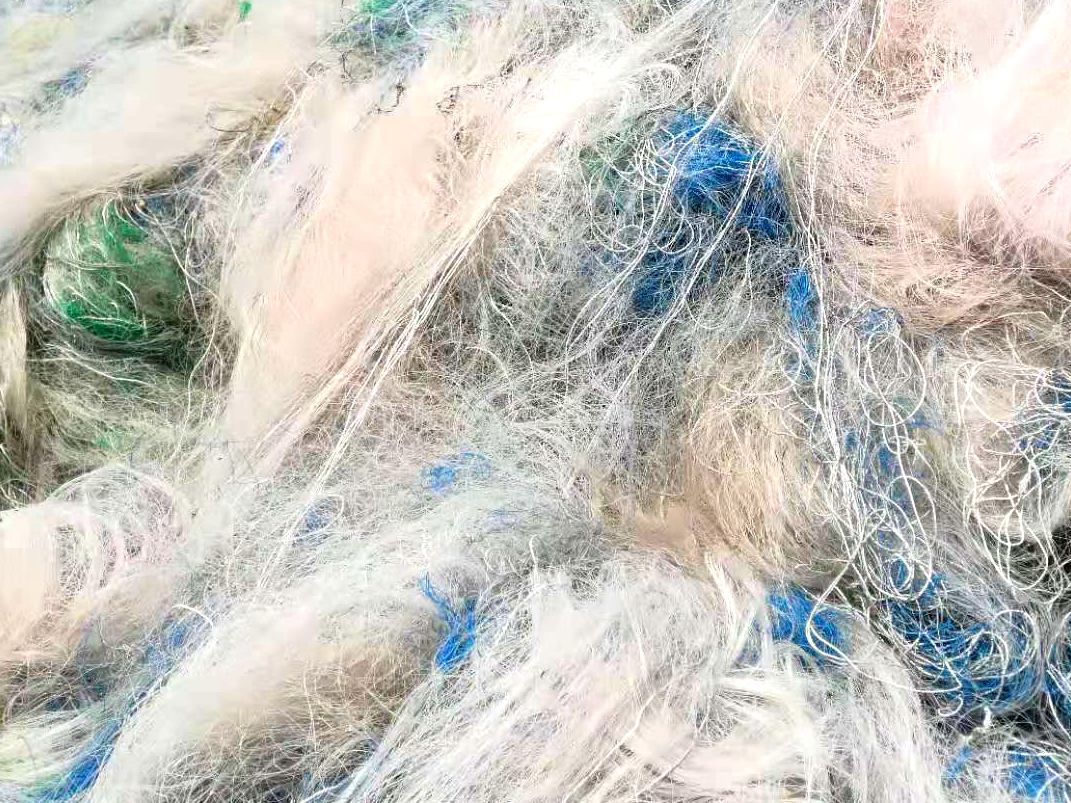 6686体育-PA渔网地毯料破碎清洗回收生产线